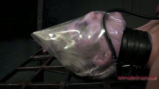 Mean tits bondage and plastic bag for Cherry Torn
