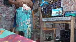 Desi bhabhi fucks stepbrother hard - hot homemade sex